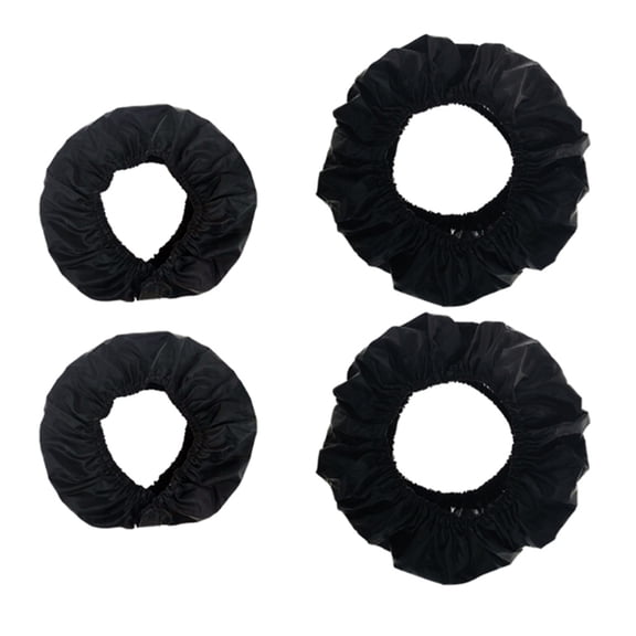 Misright Pack of 4pcs Wheel Cover for Baby Strollers Dustproof Case Protectors