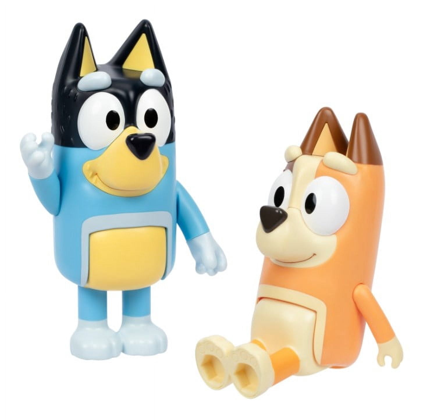 Chilli and Bandit Chat Mates 2-Pack 7” Figures with 10 Different Phrases from the Show, Ages 3+