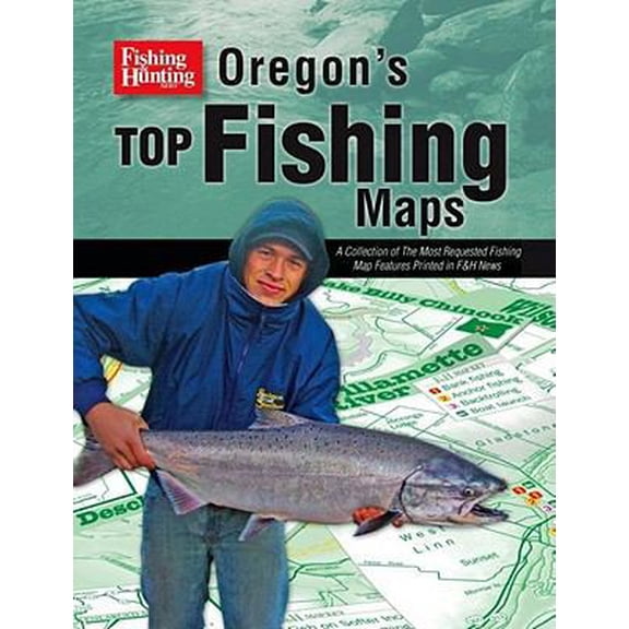 Pre-Owned Oregon's Top Fishing Maps (Paperback) 1571884726 9781571884725