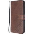 thumbnail image 2 of Compatible with Samsung Galaxy A71 5G Wallet Case, Galaxy A71 5G Leather Flip Folio Case with Card Holders Kickstand Magnetic Feature Shockproof Case for Samsung Galaxy A71 5G Matte Brown, 2 of 16