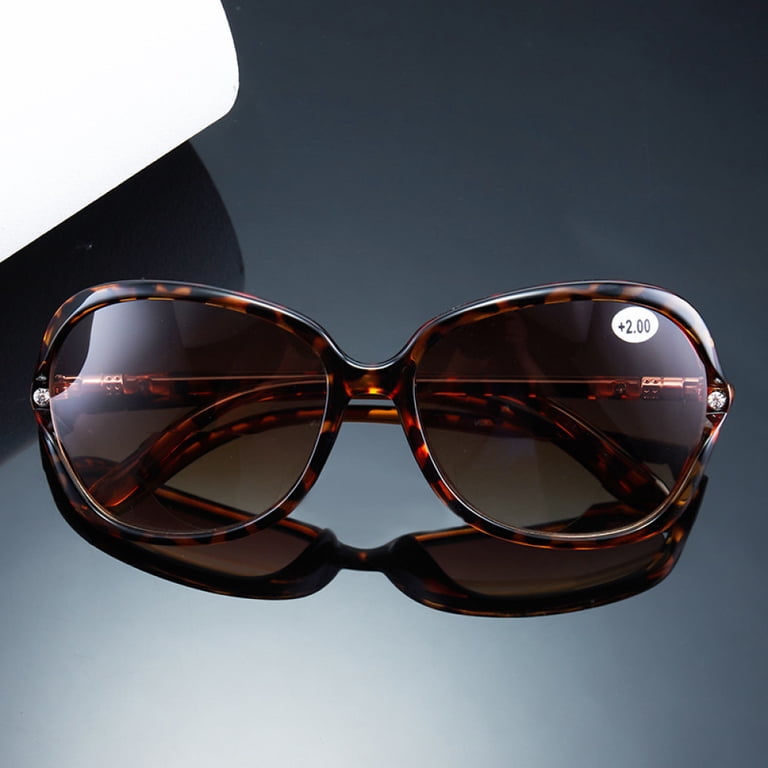 BIFOCAL Oversized Tinted Brown Sunglasses Tortoiseshell  display picture 1