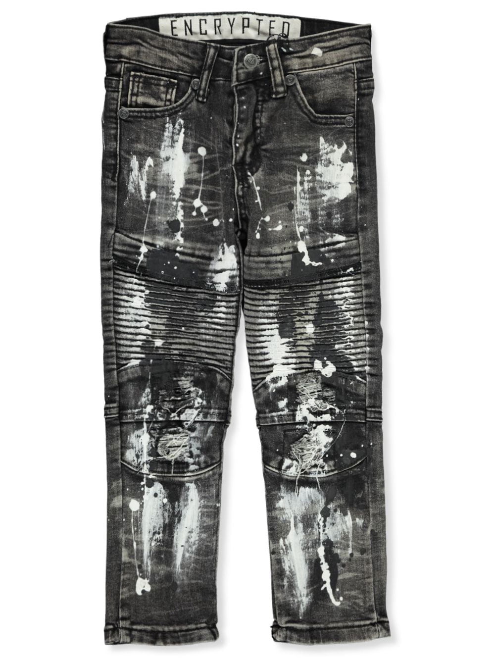 Encrypted Boys' Paint Splatter Moto 