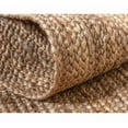 thumbnail image 3 of Farmhouse Rustic Jute Rug Handwoven Rectangular Braided Reversible Natural Area Carpet_3'X5', 3 of 5
