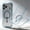 Blue, variant on Magnetic Case for iPhone 17 Pro Max, Clear Magnetic 3-in-1 Design Frame Hybrid Shockproof Protective Case Cover with Detachable Anti-Lost Wrist Hand Strap, Compatible with Mag-Safe, Blue