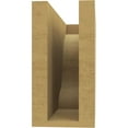 thumbnail image 4 of Ekena Millwork 4"W x 8"H x 12"L Asheboro Woodgrain TimberThane Rafter Tail, Primed Tan, 4 of 6