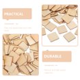 thumbnail image 5 of Arborister 100pcs Unfinished Wooden Squares for DIY Crafts and Projects, 5 of 11