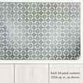 thumbnail image 4 of Main Street 24-Pack of 8"x8" Wallpaper Tiles Peel and Stick in Floral Circle Design for Kitchen Backsplash, Home Decor and DIY Projects, 4 of 7