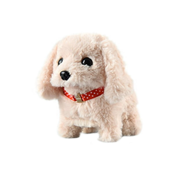 Cute Electronic Pet Dog Battery Operated Figures Interactive Stuffed  Animals golden retriever