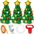 thumbnail image 4 of Zues 1 Set Portable Balloon Easy Use Emulsion Decorative DIY Xmas Tree Film Balloon for Friends, 4 of 7
