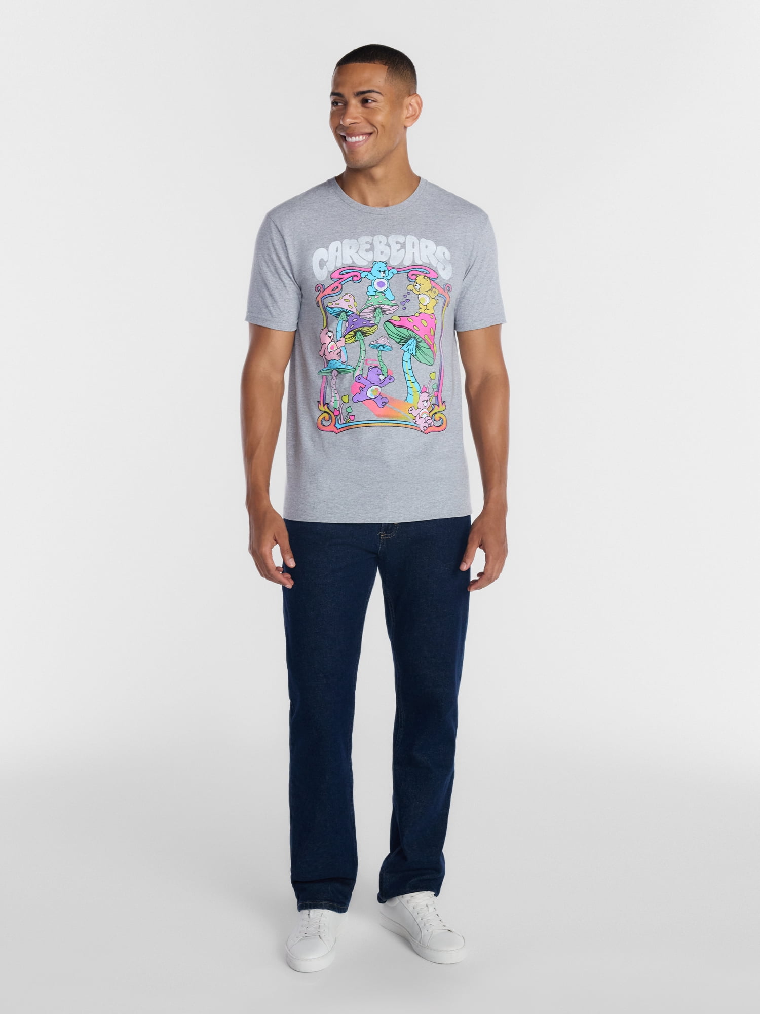 Care Bears Men's and Big Men's Dazed and Enthused Graphic Tee, Sizes S-3XL