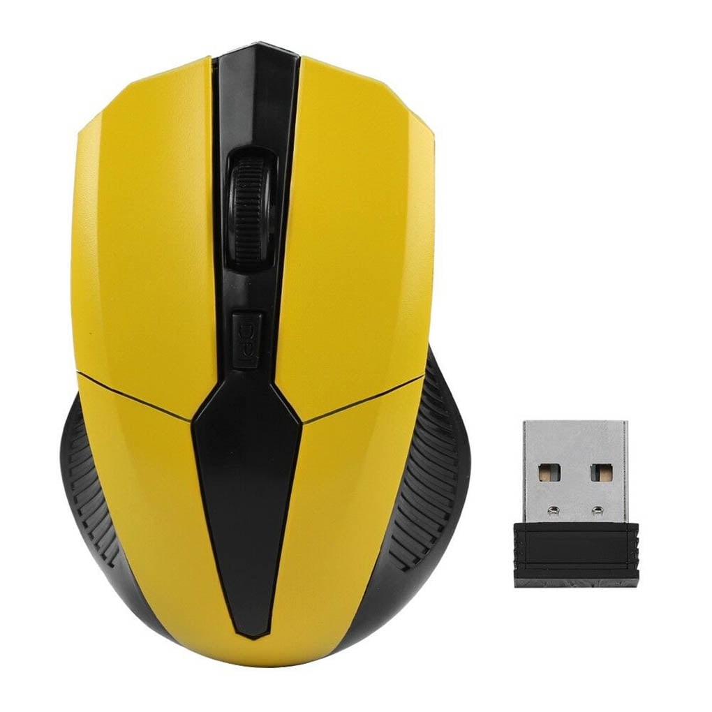 2.4GHz Mice Optical Mouse Cordless Receiver PC Computer Wireless For Laptop A 