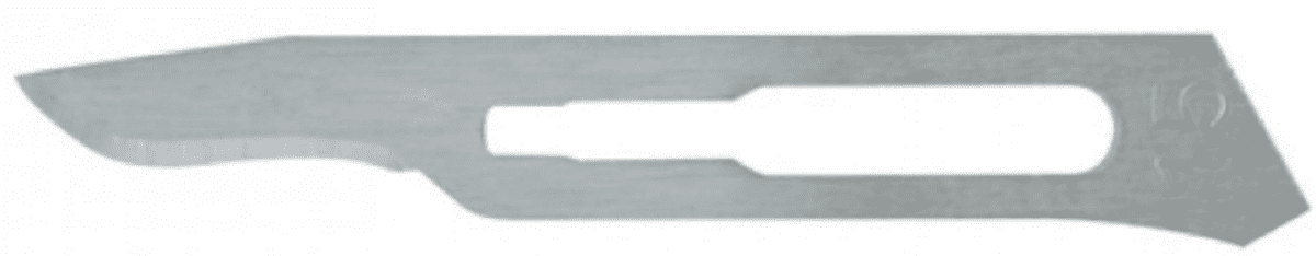 House Brand SU311 Scalpel Blades Carbon Steel Sterile 100/Pk #15