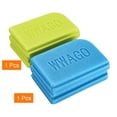 thumbnail image 3 of Uxcell 15 Inch  x 10.6 Inch Camping Seat Pad Foldable Foam Mat Green Blue, 2 Pack, 3 of 5