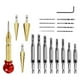 thumbnail image 1 of de 21 Piezas de Roscador de Bisagras de material acero de Fácil de Operar para Carpintería de Bricolaje, 1 of 9