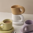 thumbnail image 4 of Café De Cerámica Con Asa Tazas De Pareja De Alta Capacidad Taza Gorda De Cerámica Guardurnaity HA043650-03, 4 of 5