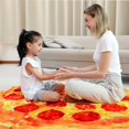 thumbnail image 6 of Livhil 80 inch Pizza Blanket Adult Size Double Sided, Food Blanket Pizza for Adult, Funny Blankets Double Sided Realistic Food Throw Blanket for Everyone (Pizza), 6 of 9