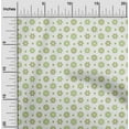 thumbnail image 2 of oneOone Georgette Viscose Light Green Fabric Asian Block Sewing Material Print Fabric By The Yard 42 Inch Wide, 2 of 5