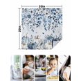 thumbnail image 4 of Blue Vintage Fall Cloth Napkins Set of 8 Reusable Dinner Napkins, Thanksgiving Botanical Pumpkins Cocktail Napkin Washable Table Napkins for Wedding/Holiday Party/Baby Shower 20"x20", 4 of 7