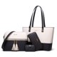 thumbnail image 1 of Set de bolsos YTL de piel sintética a la moda para mujer, 4 piezas, 1 of 6