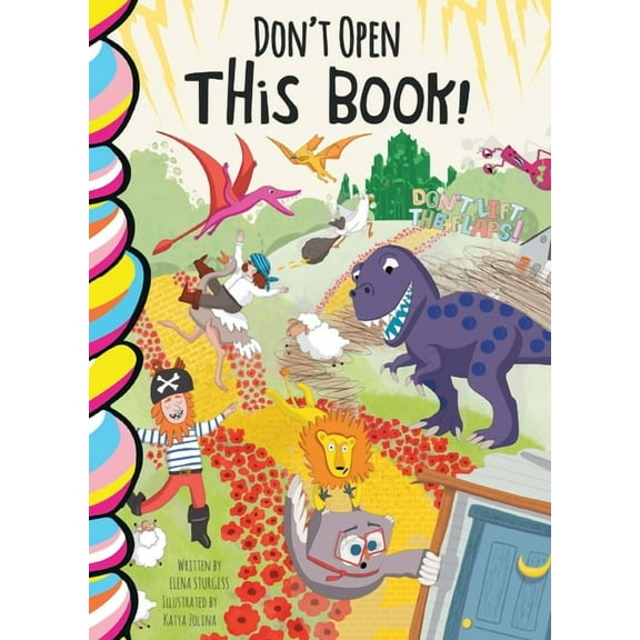 Don't Lift the Flaps! Don't Open This Book!, (Board Book)