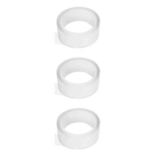 Sidaley Gekkotape-Cinta adhesiva transparente de doble cara, cinta adhesiva impermeable, reutilizable, limpia, 3/5/10M Type1 NO1