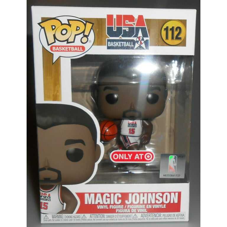 Funko Pop! NBA Basketball - Magic Johnson 1992 Team USA Jersey 10 #12