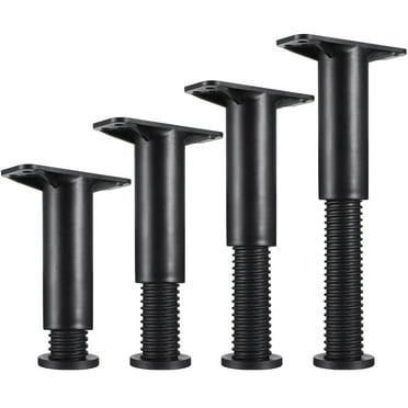 Dilwe 4 Pieces/Set Furniture Leg Risers PP Plastic Non-Slip Riser for ...