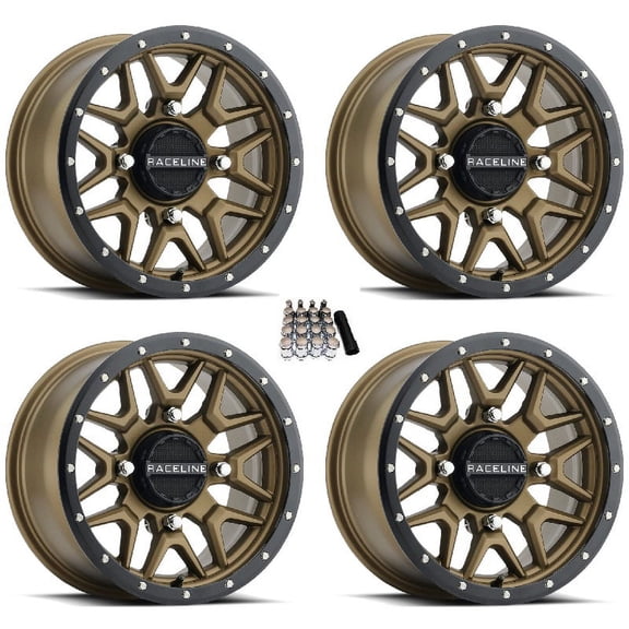 Raceline Krank UTV Wheels/Rims Bronze 14" Polaris RZR 1000 XP / Ranger XP 900/1000