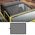 thumbnail image 6 of CheroCar Auto Sunshade Window Sun Shade Roof Mesh Bikini Top for Jeep Wrangler TJ 1997-2006,Black, 6 of 7
