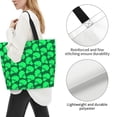 thumbnail image 2 of Xecao Green Broccoli for Tote Bag for Women, Tote Shoulder Bag with a littlw pocket and Handbag for Travel, Work, 2 of 5
