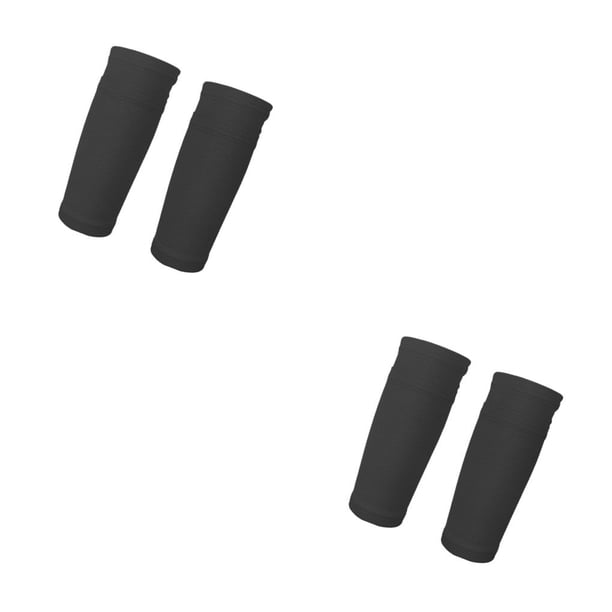 Espinilleras fútbol sweethay 1 par adultos niños alta elasticidad Negro/M
