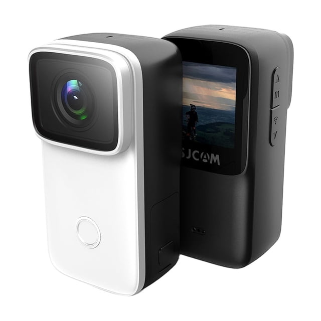 Cámara de acción SJCAM C200 4K Mini WiFi con pantalla de 1,28 pulgadas