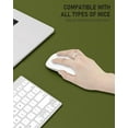 thumbnail image 4 of Kiibsot Desk Pad, 23.6" x 13.8" PU Leather Non-Slip Desk Mat Large Mouse Pad for Desktop, Waterproof Laptop Computer Writing Mat for Office, Home, Work, Gaming, 4 of 6