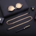 thumbnail image 2 of Cadena para Gafas de Aleación Jumpingount para Mujer Estilo Hip Hop Color Dorado 73cm, 2 of 6