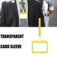 thumbnail image 4 of Clearout Tool Series:Yellow 1Pc Vaccination Record 4X3 Inch Card Holder Vaccine Hard Rubber Card Holder (Including Rope) Vaccination Card Protector Holder 4, 1Pc Card Holder, By Meiiso, 4 of 8