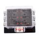thumbnail image 1 of Portafusibles para automóvil, funciones, 32 V, universal para automóvil, portafusibles , bloque de fusibles de circuito, bloque de Yotijar Portafusibles automotriz, 1 of 6