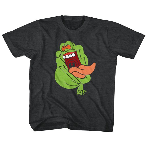 Real Ghostbusters Slimer Black Children's T-Shirt
