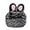 Gray Rabbit, variant on Super Cute Fluffy Dog Case, 3D Cartoon Teddy AirPods Pro Soft Fur Protective Case Covers (Fluffy Teddy Brown, AirPods Pro)
