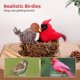 thumbnail image 3 of Juguetes para gatos Potaroma Chirping Birds con hierba gatera SilverVine, 2 unidades, 3 of 6