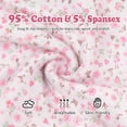 thumbnail image 2 of Hbhpov Girl’s Solid Color Biking Shorts Boyshort Panties for Toddlers 6 Pack, Size 2-14, 2 of 7