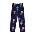 thumbnail image 4 of Kll Mens Pajama Pants For Men,Mens Lounge Pants,Funny Gifts For Men,Men'S Pajama Bottoms-Sea Jellyfish, 4 of 9