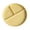 Yellow, variant on RUIQPGRT New Hot Arrivals Portion Control Plates, Divided Plates for Adults,Wheat Straw Plate Reusable Dinnerware Round Bariatric Plastic Plate ,Dishwasher Safe