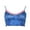 Blue, variant on Douhoow Women Summer Floral Vest Lace Patch Tank Tops Blue Mesh V Neck Tanks Sling Sleeveless Tops