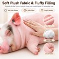 thumbnail image 6 of 16Inch Realistic Pig Plush Doll Cute Stuffed Throw Pillow Soft and Comforting Sleep Companion for Home Desktop Decoration Ideal Gift (1PC), 6 of 15