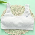 thumbnail image 2 of Sports Bra with Padding Girls Sports Bra with Breathable Pads Teens Cotton Training Bras Little Girl Training Bra Gray 13Y, 2 of 3