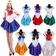thumbnail image 2 of Ropa De Mujer Nuevo Estilo Sailor Moon Disfraz De Halloween Cosplay Vestido Plisado, 2 of 4