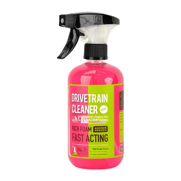 Limpiador concentrado de cadena de bicicleta versátil para accesorios genéricos de motocicleta 520 ml