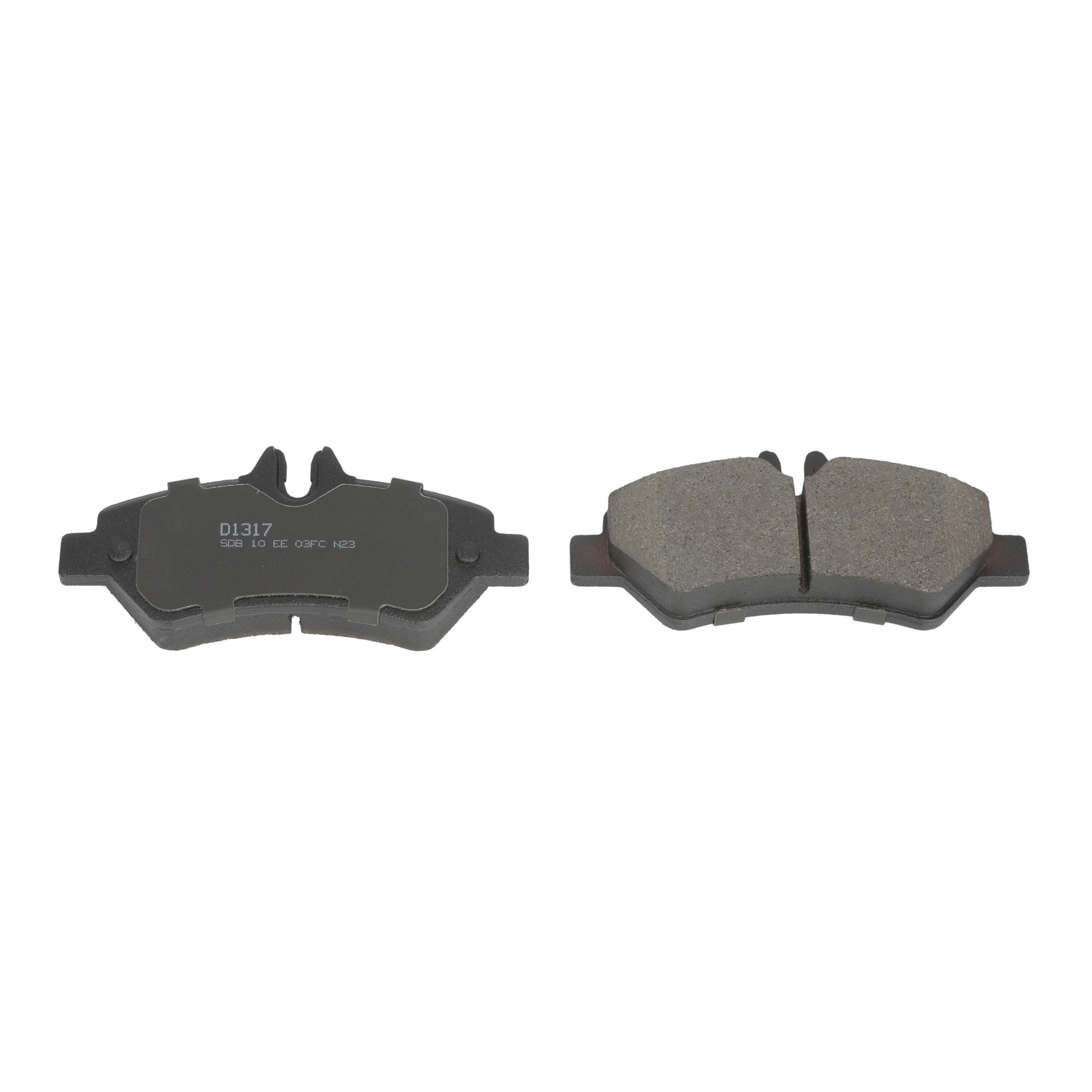 Winstop Brake Pad Set, Rear WS.1317.0.M, Dodge Sprinter 2500 2008-2007