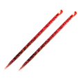 thumbnail image 2 of NIBOLOG 1 Pair Drum Sticks Luminous Teardrop shaped Head Acrylic Environmental Drumstick for School, 2 of 8