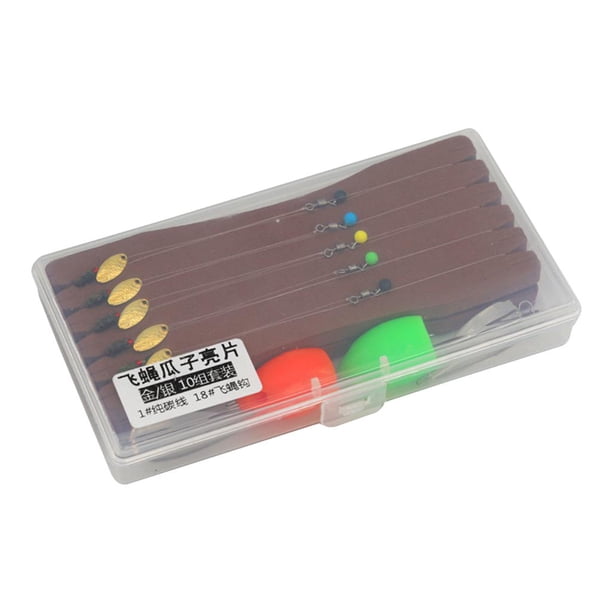 Juego de moscas atadas, moscas streamer, caja de moscas, surtido de moscas de pesca, moscas húmedas E